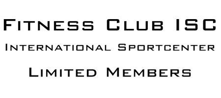 Auf diesem Bild ist das Logo des Fitness Club ISC in Wien zu lesen.