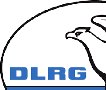 Das Bild zeigt das Logo der Deutschen Lebens-Rettungs-Gesellschaft (DLRG).